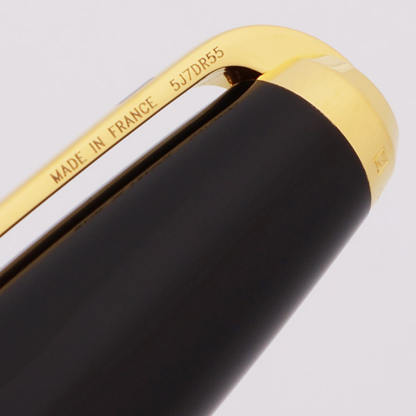 ST Dupont Olympio XL Oversize Fountain Pen - Black Chinese